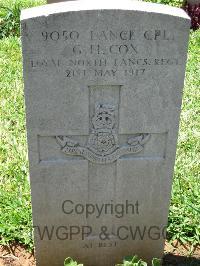 Dar Es Salaam War Cemetery - Cox, G H